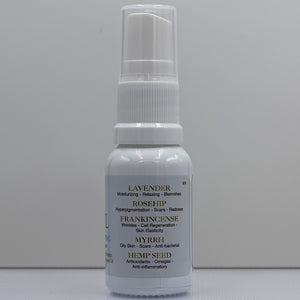 All Natural Anti Aging - Forever Young Nano Face Oil Serum Lavender, Rosehip, Frankincense, Hemp Seed, and Myrrh - SOWLoils